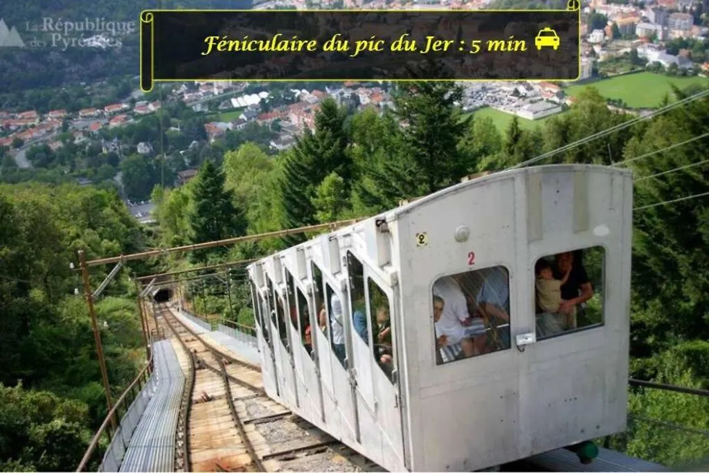 Le Bohemien *Studio 30M²*Wifi*Parking Prive*Calme Lourdes 0*,